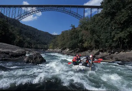 Rafters Under New River Gorge Bridge.webp