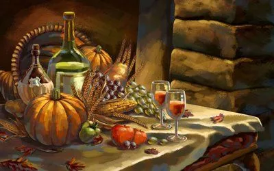 Free Thanksgiving iPad Wallpapers